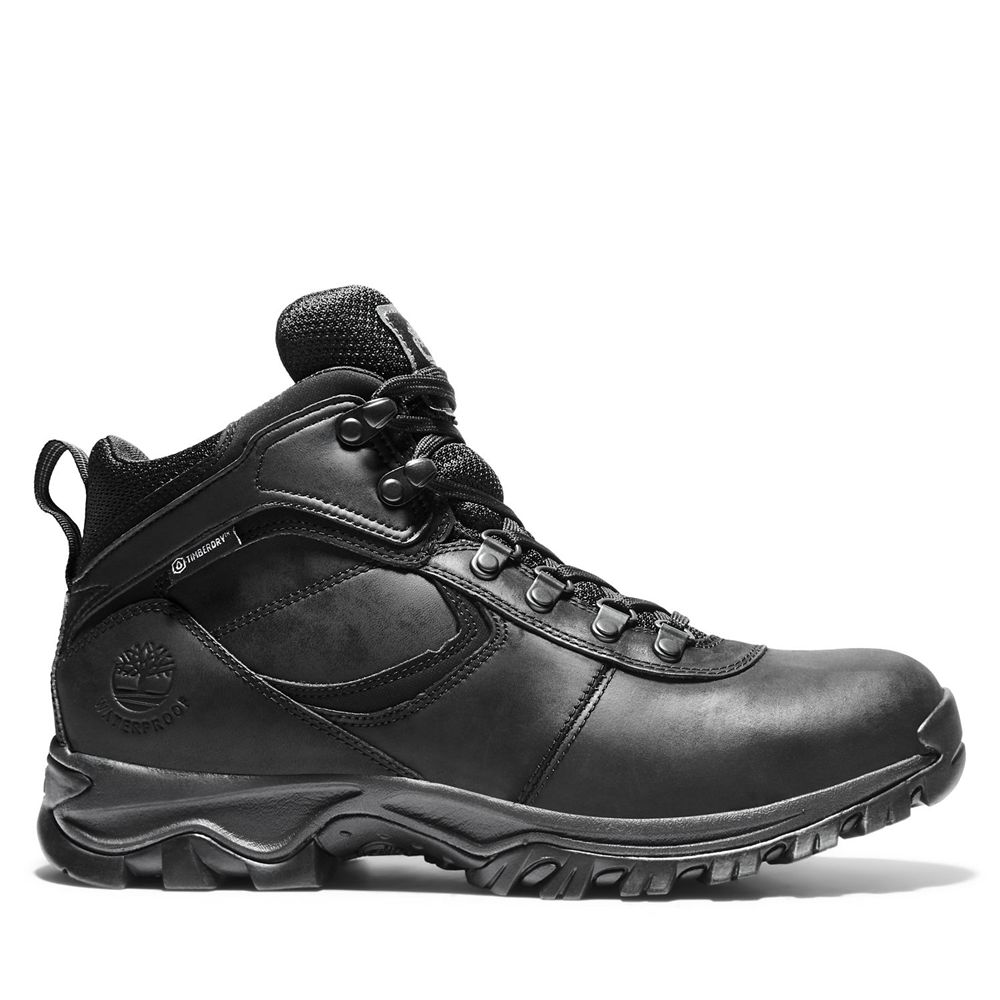 Botas de Caminhada Masculino - Timberland Mt. Maddsen Mid Impermeavel - YQHWE9012 - Pretas